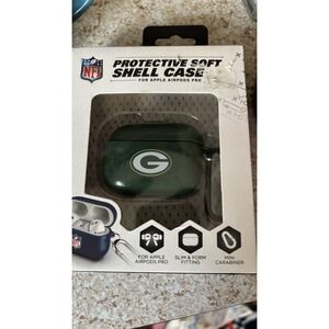 Green Bay Packers Silicone Case Cover Compatible with Apple AirPods Pro NFL